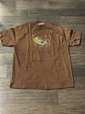 Vision Street Wear VSW Suede Hi Shoe T Shirt vintage Men’s Size XL